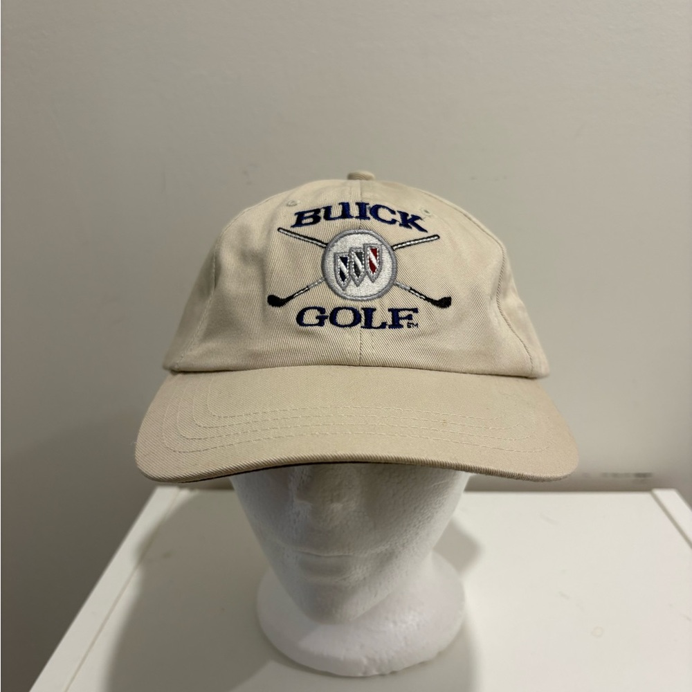 Buick Golf Embroidered Khaki Cap Y2K vintage dad hat